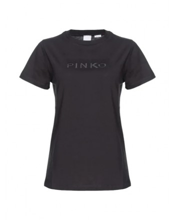 PINKO - T-Shirt in Cotone START - Nero
