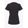 PINKO - START Cotton T-Shirt - Black