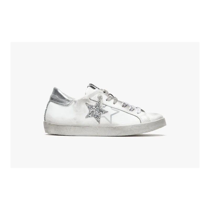 2 STAR - Sneakers 2SD4205 064 - Bianco/Argento