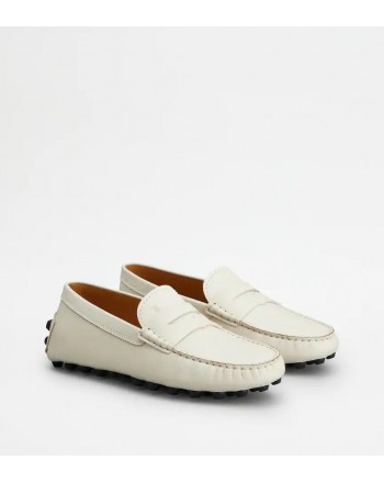 TOD'S - Leather Loafers - Cire