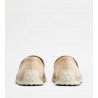 TOD'S - 92K Suede Loafers - Natural