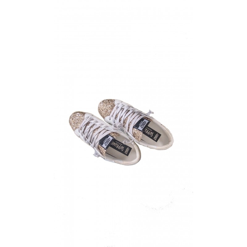 4B12 - SUPRIME DBS227 Sneakers - Platinum/White