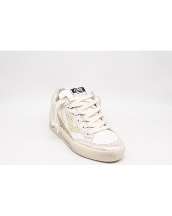 4B12 - Sneakers KYLE D859- Bianco/Platino