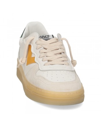 4B12 - HYPER U922 Sneakers - White/Green