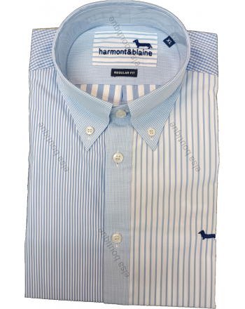 HARMONT AND BLAINE - Double Stripe Shirt - Italia