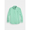 POLO RALPH LAUREN  - Bistretch Striped T-Shirt - Emerald/White