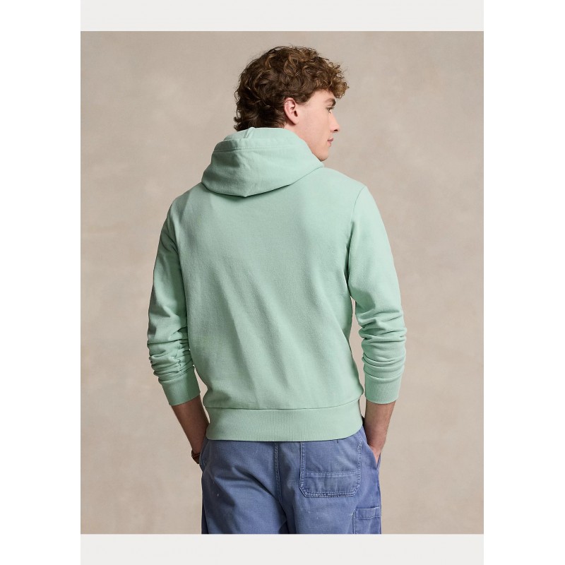 POLO RALPH LAUREN  - Hood Cotton Sweater- Celadon
