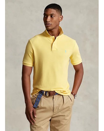 POLO RALPH LAUREN - Slim Fit Cotton Polo Shirt - Corn Yellow