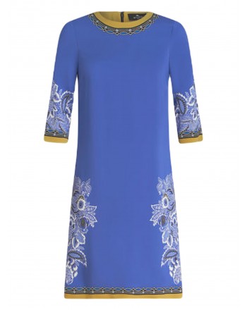 ETRO - Cady Tunic Dress - Blu