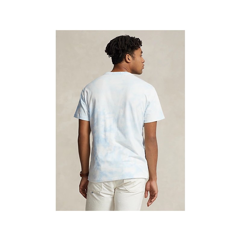 POLO RALPH LAUREN - Tye Dye Bear Cotton T-Shirt - Riviera