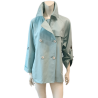FAY - Short Doublebreasted Trench - Mint