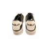 GAELLE - Sneakers in Pelle - Nero/Bianco
