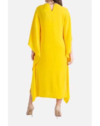 MAX MARA STUDIO - OMBROSA Light Cady Dress - Yellow