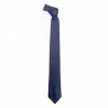 EMPORIO ARMANI - Micropatterned Silk Tie  - Blue