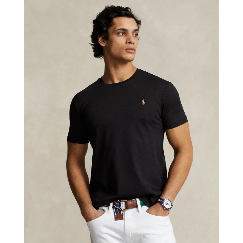 POLO RALPH LAUREN - Custom Slim Fit T-Shirt - Black