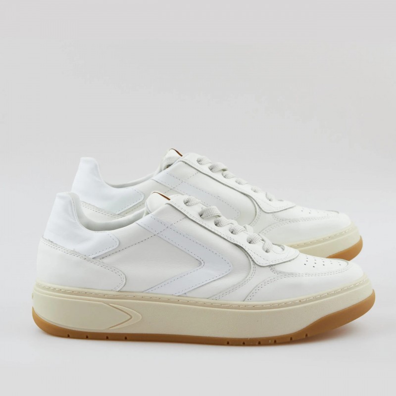 VALSPORT - Sneakers HYPE CLASSIC in Pelle - Bianco