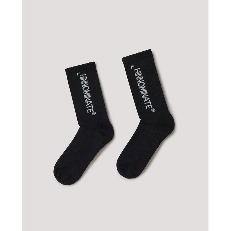 HINNOMINATE KIDS - Cotton Logo Socks - Black
