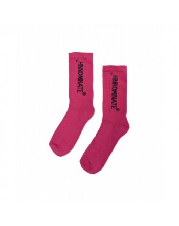 HINNOMINATE KIDS - Cotton Logo Socks - Geranium