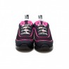 LOVE MOSCHINO - Tech Fabric Logo Laces Sneakers - Black/Pink