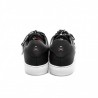 PHILIPP PLEIN - Low Top Sneakers with metallic Logo - Black