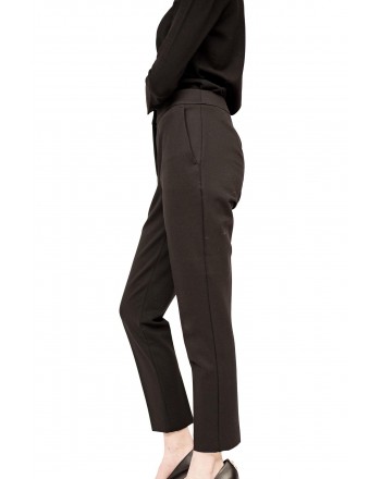 MAX MARA - Jersey Trousers PEGNO - Black