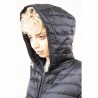 MAX MARA  THE CUBE -Lightweight Down Jacket ETRES  with Hood and Pockets -  Dark Blue