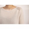 S-MAX MARA - Cashmere Sweater GIORGIO - White Sand