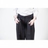 WEEKEND MAX MARA  High Waisted Trousers with Belt VOTO - Black