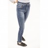 WEEKEND MAX MARA - Jeans 5 Tasche in Cotone con Elastam - Blu Scuro