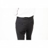 SMAX MARA - Elasticized cotton Trousers - Black