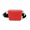 MCQ BY ALEXANDER MCQUEEN -  Crossbody Leather Bag  MOTEL - Riot Red
