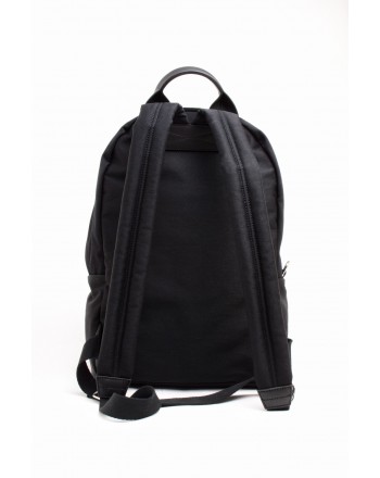 MCQ BY ALEXANDER MCQUEEN - Fabric backpack with patches - Black