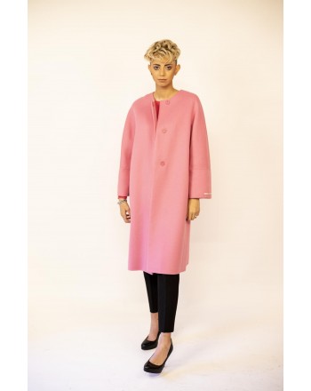S MAX MARA - Wool Coat ARISTO  - Intense Pink