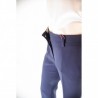 MAX MARA STUDIO - Pantalone SALATO in cady di cotone - Blu