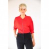 PINKO -  BOMBER MAROCAINE PICCANTE jacket - Red