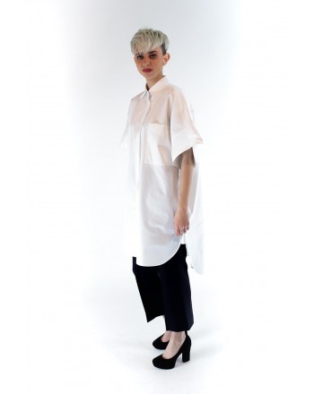 MAX MARA - Cotton Poplin Shirt - White