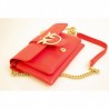 PINKO -Leather Bag MINI LOVE SOFT - Red