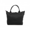 PINKO - Crispo Canvas Shopping Bag - Black