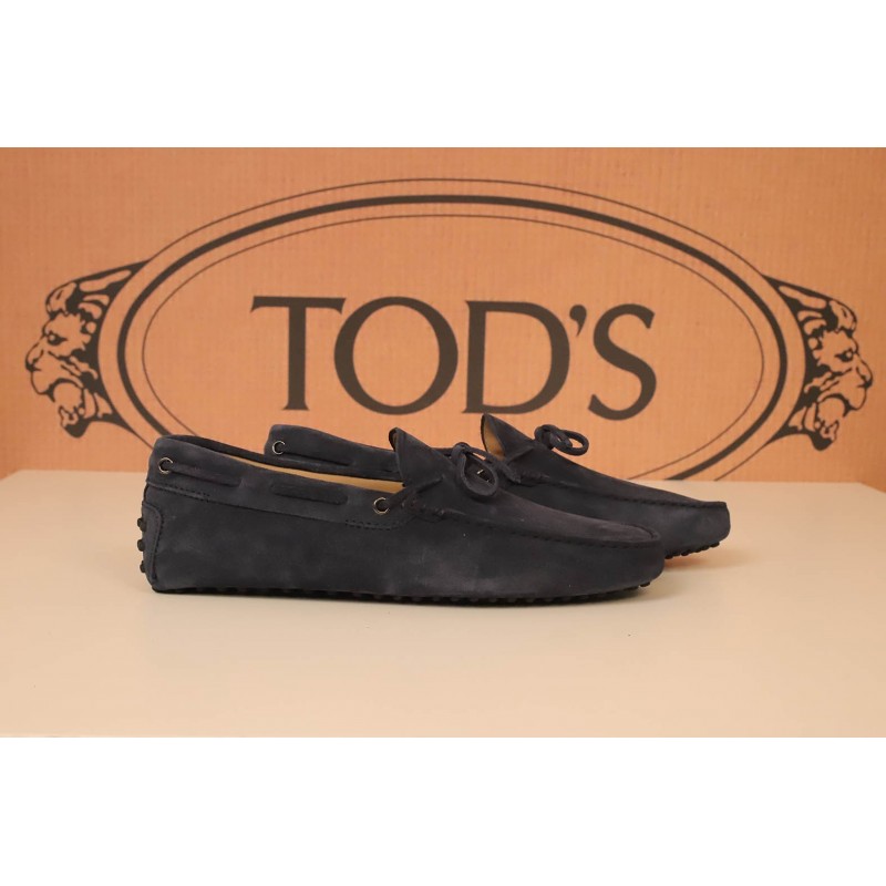 TOD'S - Leather Moccasin - Blue