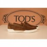 TOD'S -  Suede Loafers with Rope details - Brown