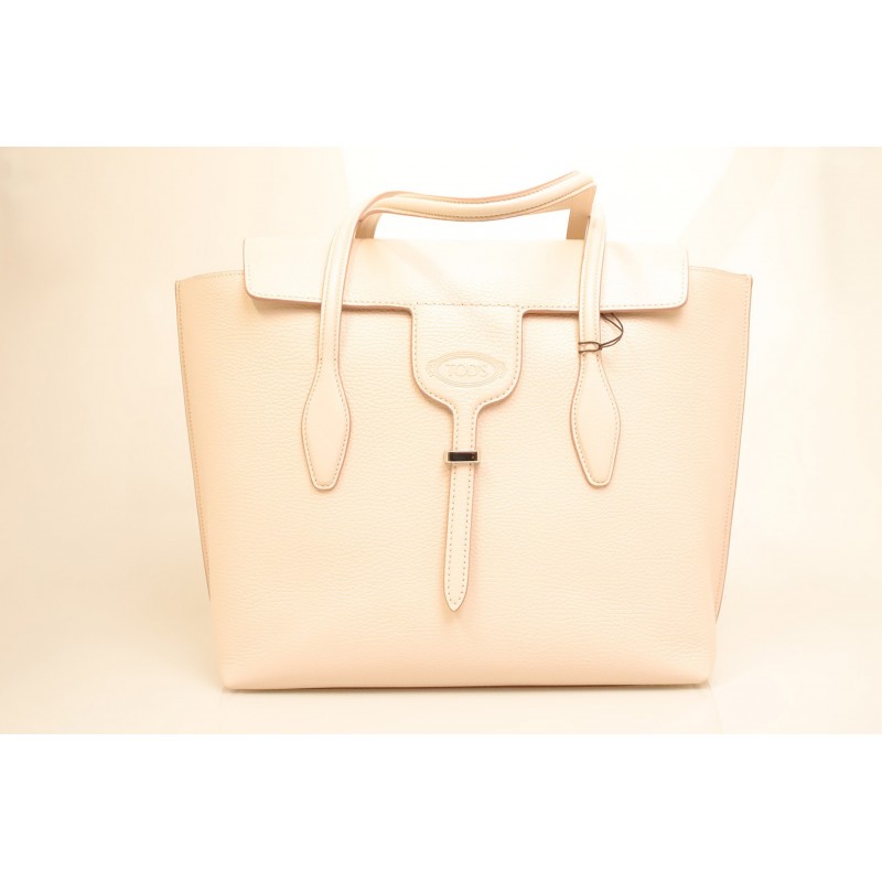TOD'S - TOD'S - Leather Shopping Bag - Pink