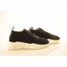 LOVE MOSCHINO - Technical Fabric Sneakers - Black