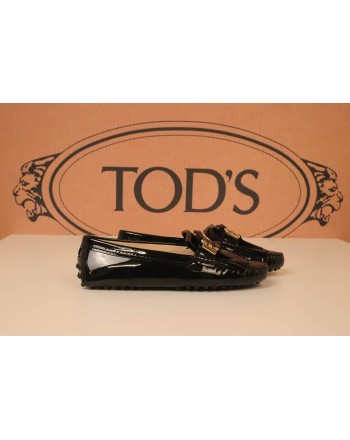 TOD'S - Patent leather Rubber Shoe - Black