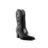 PINKO - TEXANO leather Boot - Black