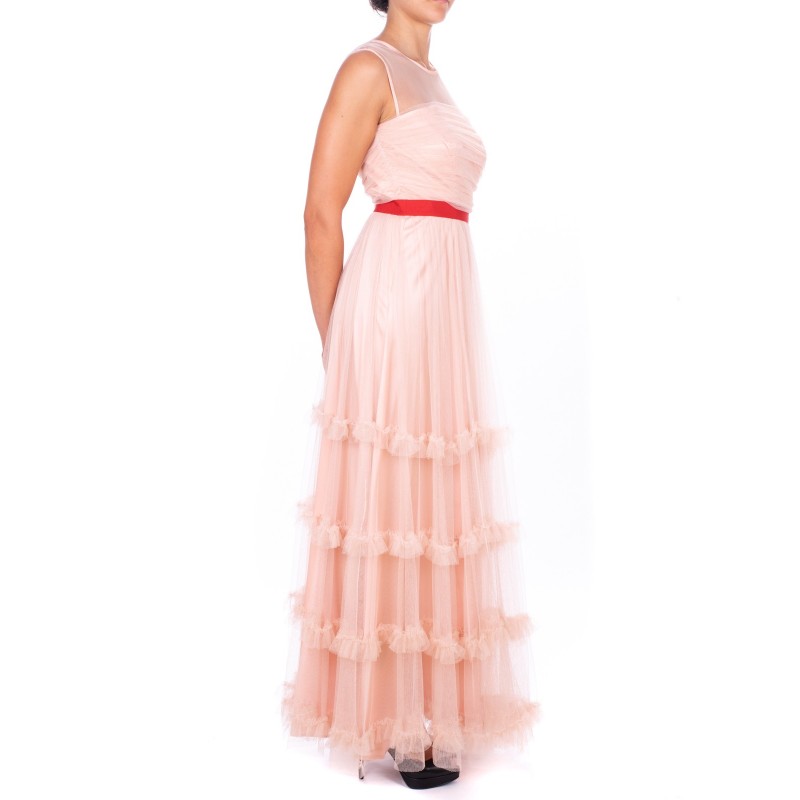 PINKO -SEZIONI dress in Tulle - Pink