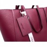 CALVIN KLEIN - Shopping Bag FRAME LARGE - Red Rock