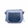 TOD'S - Leather Bag DOUBLE T  - Two tones