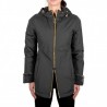 INVICTA - Tech Fabric Quilted Down Jacket ORSETTO -Black/Charcoal Grey