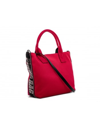 PINKO - COLIMA  Canvas Shopping - Red