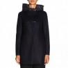 FAY -  Montgomery Coat with quilted Hood - Navy